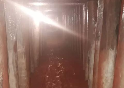 Polícia encontra túnel que levava até cofre do Banco do Brasil