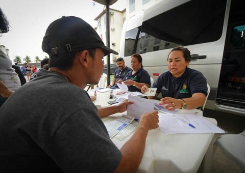 ‘PAC em Movimento’ atende população que busca 1ª e 2ª via de RG em Manaus
