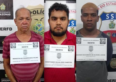 Mais três são presos suspeitos de matar sargento da PM durante assalto em Manaus