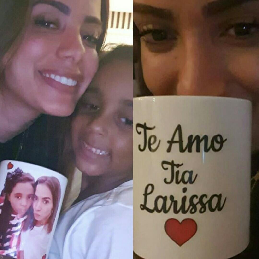 Anitta recebe presente fofo de Natal da sobrinha: “Te amo, tia Larissa"
