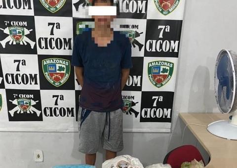 Polícia desmancha laboratório de drogas em área vermelha de Manaus