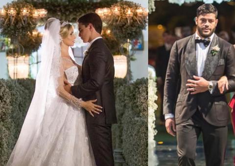 Namorando sobrinha da ex-mulher, Hulk foi padrinho de seu casamento em 2015