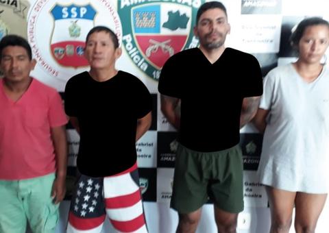 Grupo suspeito de tráfico internacional de drogas é preso no Amazonas