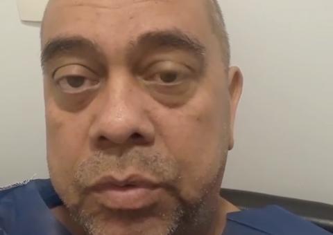 Com câncer, Arlindo Jr. é internado em hospital de Manaus