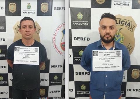 Dupla suspeita de praticar 'saidinha de banco' é presa em Manaus 