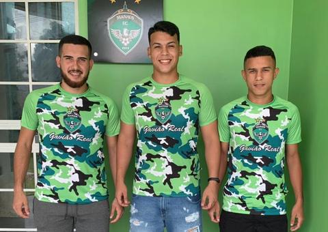 Trio da base do Manaus FC é promovido ao elenco profissional 