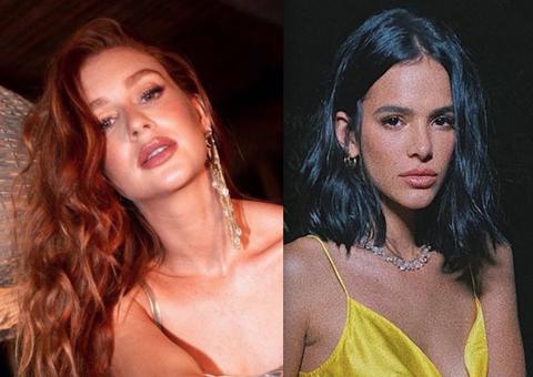 Após briga, Bruna Marquezine e Marina Ruy Barbosa se evitam em festa