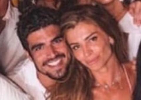 Grazi Massafera é clicada segurando parte íntima de Caio Castro e internautas reagem