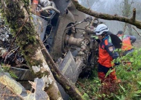 Helicóptero militar de Taiwan cai causando oito mortes