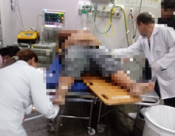 Ao sair de casa para comprar mingau para o filho, homem é baleado em rua de Manaus