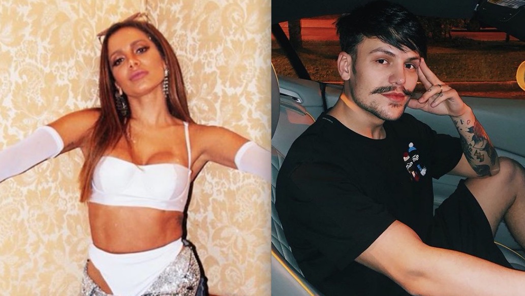 Vídeo mostra Saulo Poncio deixando balada com morena e Anitta faz comentário