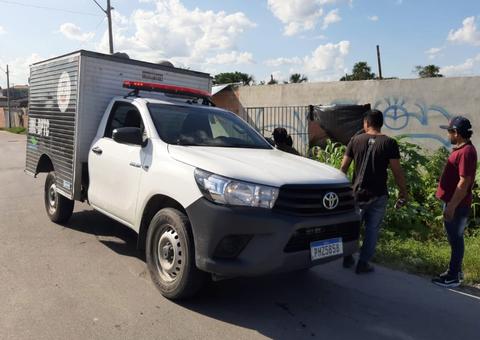 Trabalhadores encontram ossada durante escavação para obras em Manaus