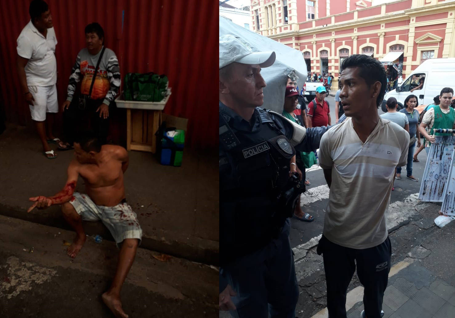 Homem é preso suspeito de tentar matar a facadas vendedor de picolé em Manaus