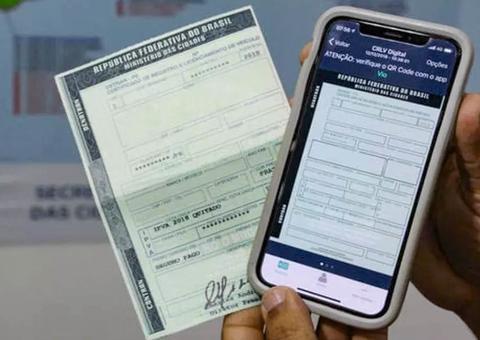 Detrans tem prazo até junho para emitir à CRLV digital