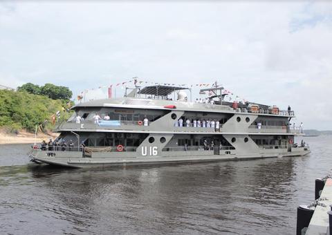 Navio de assistência hospitalar da Marinha deve atender 20 mil pessoas no interior do Amazonas