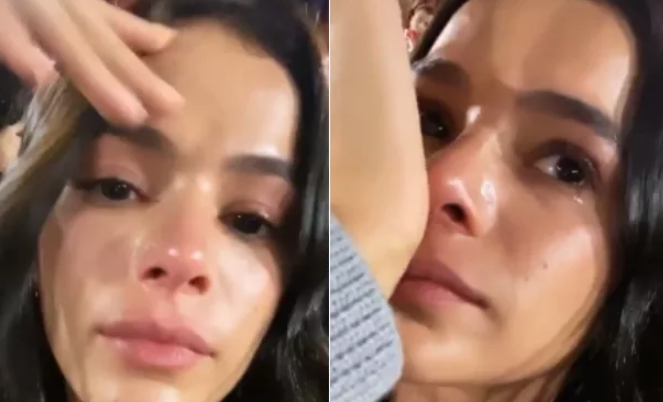 Bruna Marquezine vai às lágrimas e faz apelo a ator: ‘Mais uma chance'
