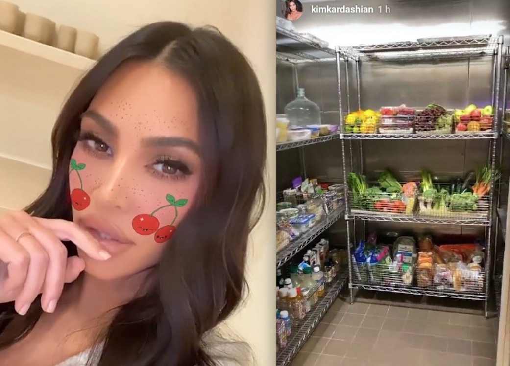 Kim Kardashian deixa internautas chocados ao ostentar geladeiras: 'é do tamanho da minha casa'