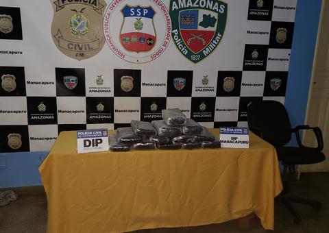 Polícia apreende 14 kg de skunk em embarcação no Amazonas 