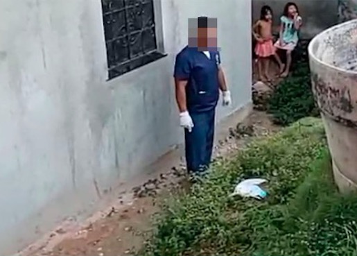 Homem leva susto ao abrir sacola e encontrar feto em Manaus
