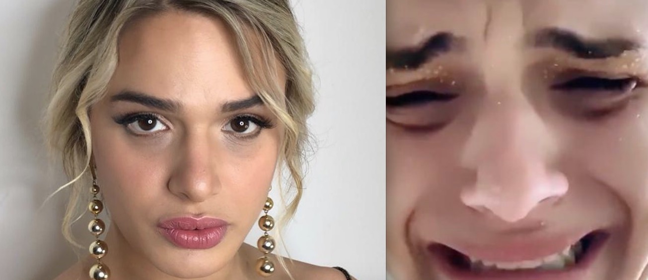 Aos prantos, atriz Glamour Garcia denuncia marido em vídeo: 'acabei de ser espancada' 