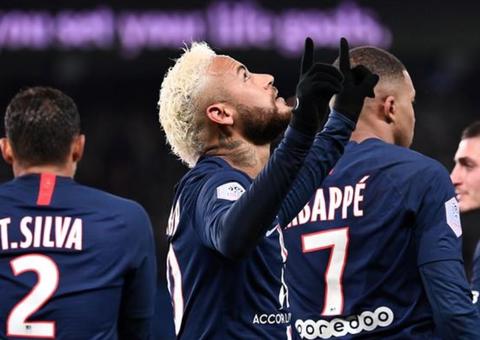 Neymar marca dois, mas PSG leva empate do Monaco no Francês