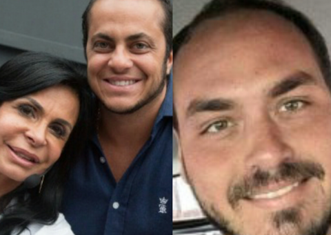 Carlos Bolsonaro posta foto do nascimento do filho de Thammy e Gretchen reage: ‘boçal' 
