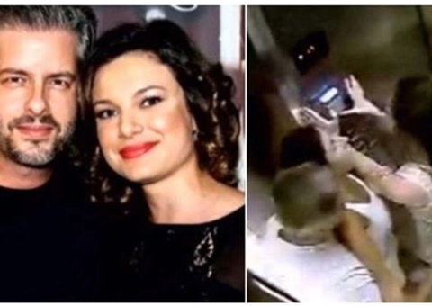 Vídeo mostra agressão do cantor Victor Chaves contra ex-mulher grávida 