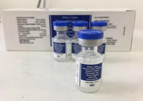 Ministério da Saúde envia para o Amazonas 25 mil doses da vacina pentavalente