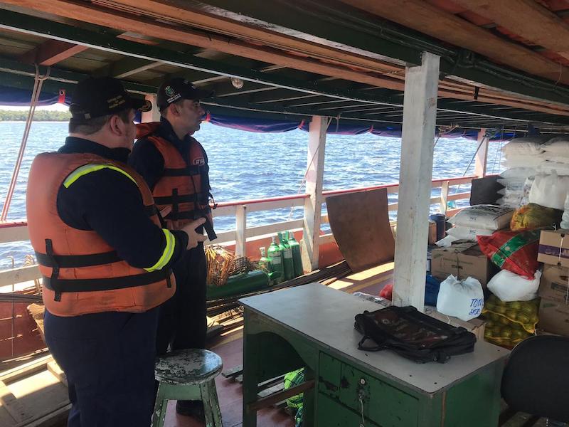 Marinha inicia em Manaus operação 'Travessia Segura' para fiscalizar embarcações