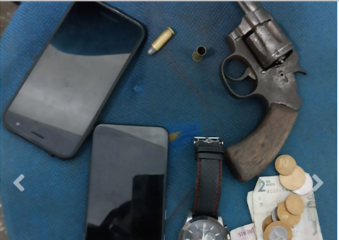 Em Manaus, suspeito de realizar assaltos é preso com arma e objetos das vítimas