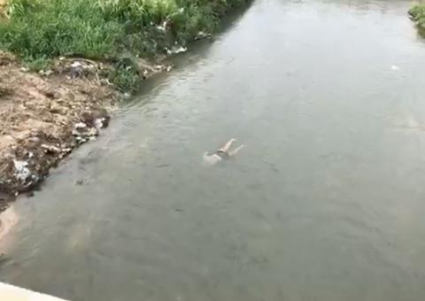 Corpo de mulher é encontrado dentro de igarapé na zona Norte de Manaus 