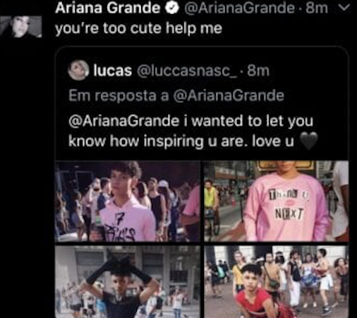 Fãs de Ariana Grande acusam cantora de odiar o Brasil 