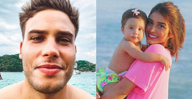 Jonathan Couto reage a vídeo da filha chamando marido de Letícia Almeida de pai