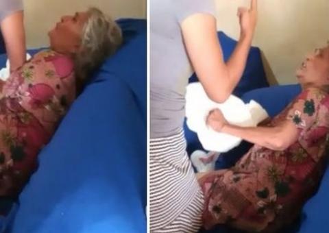 Cantora gospel é filmada agredindo sogra de 73 anos