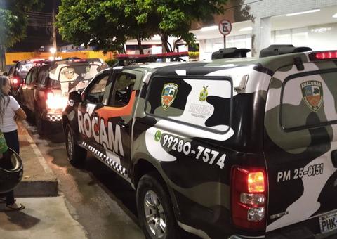 Em Manaus, Rocam prende homem que enterrava armas para esconder da polícia