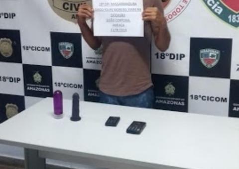 Suspeito de extorquir mais de 50 homens após encontros amorosos é preso em Manaus