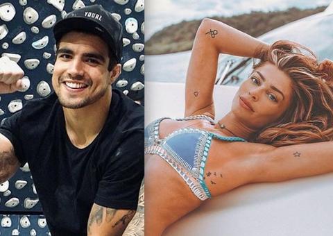 Grazi Massafera parabeniza affair Caio Castro por aniversário: ‘Tudo’