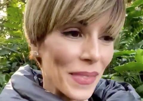 Daltônica, Ana Furtado se emociona ao ver cores 'certas' pela 1ª vez: 'tô chocada'