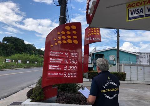 Postos são notificados por valor abusivo de combustível no Amazonas