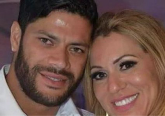 Ex de Hulk é hospitalizada após ver foto do jogador com a sobrinha 