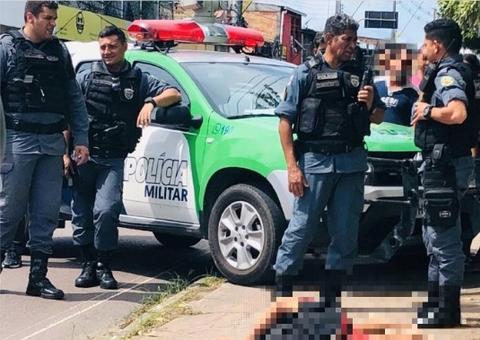 Em plena luz do dia, jovem é torturado e executado a tiros em avenida de Manaus