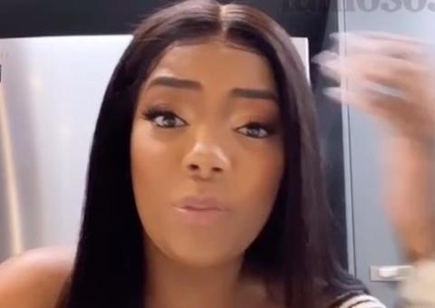 Ludmilla se pronuncia após polêmica com mulheres rebolando seminuas: 'é o teu **'