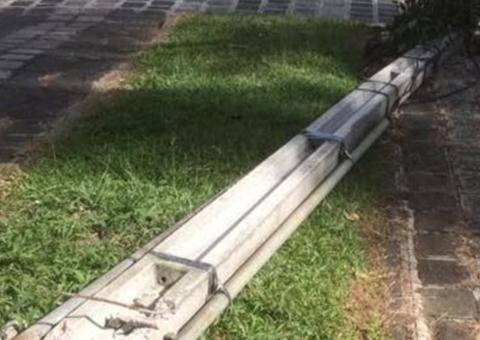 Durante serviço, trabalhador tem cabeça esmagada por poste no Amazonas