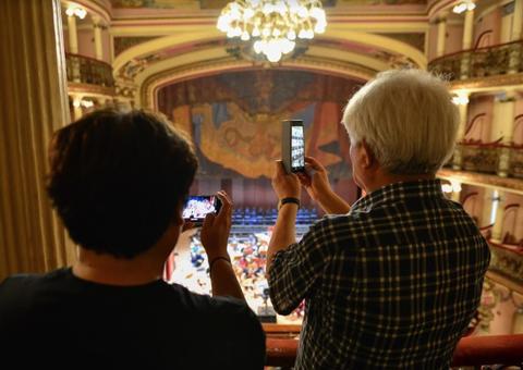 Teatro Amazonas registra o maior público de visitação em 22 anos