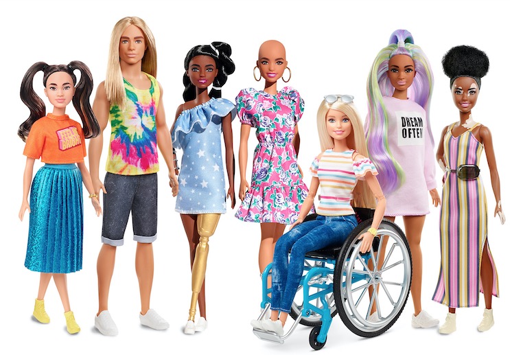 Representatividade: Barbie lança bonecas com vitiligo e sem cabelo