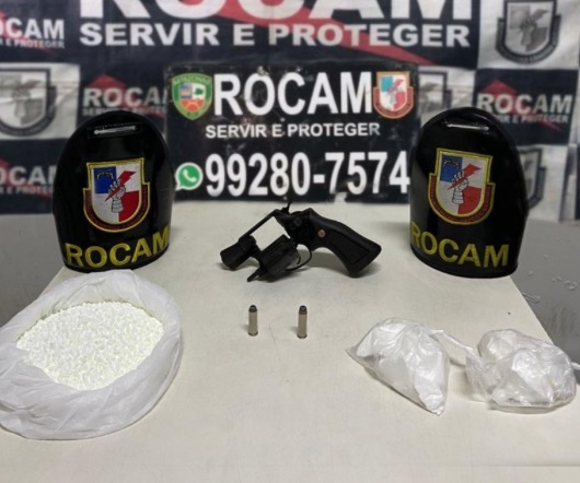 Adolescente é preso com arma e drogas em área vermelha de Manaus