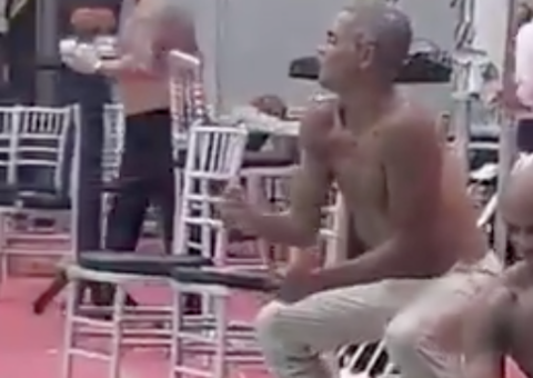 Romário surge em vídeo fazendo quadradinho e rebolando muito em festa 