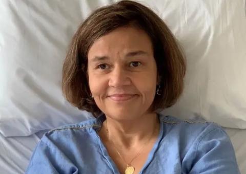 Claudia Rodrigues está internada em UTI de hospital em São Paulo
