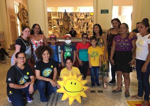 Pacientes do GACC fazem visita ao Museu da Cidade de Manaus