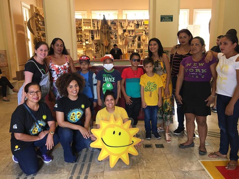 Pacientes do GACC fazem visita ao Museu da Cidade de Manaus